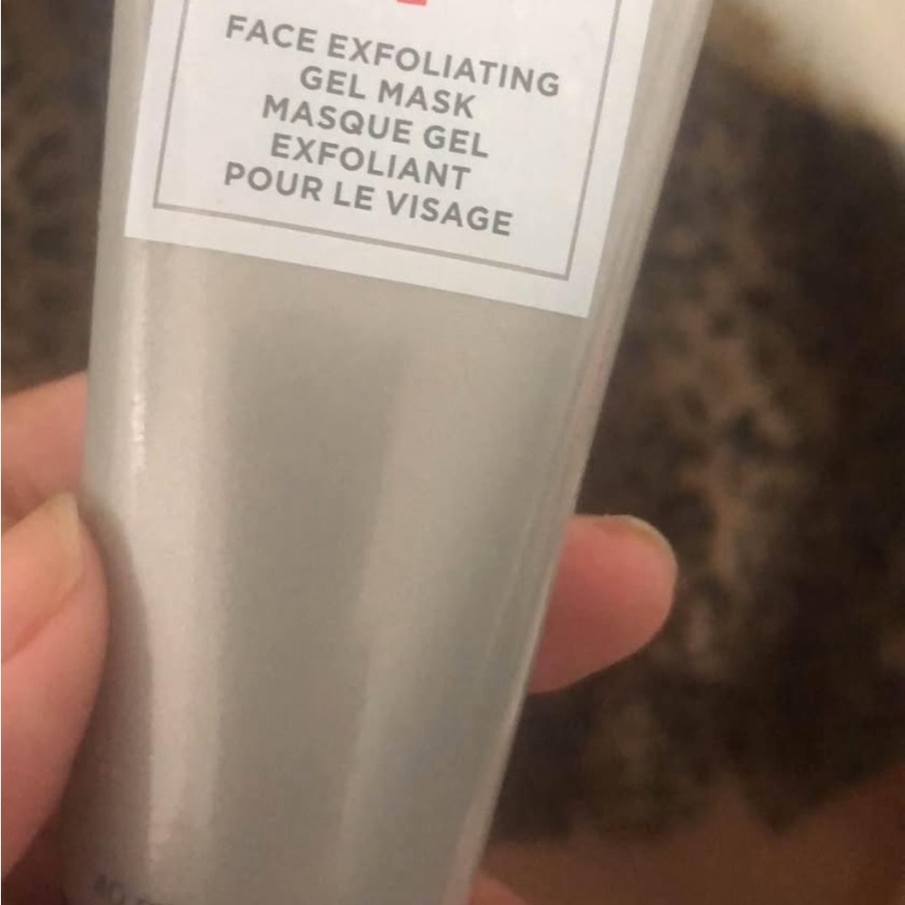 Face Exfoliating Gel Mask - Silver